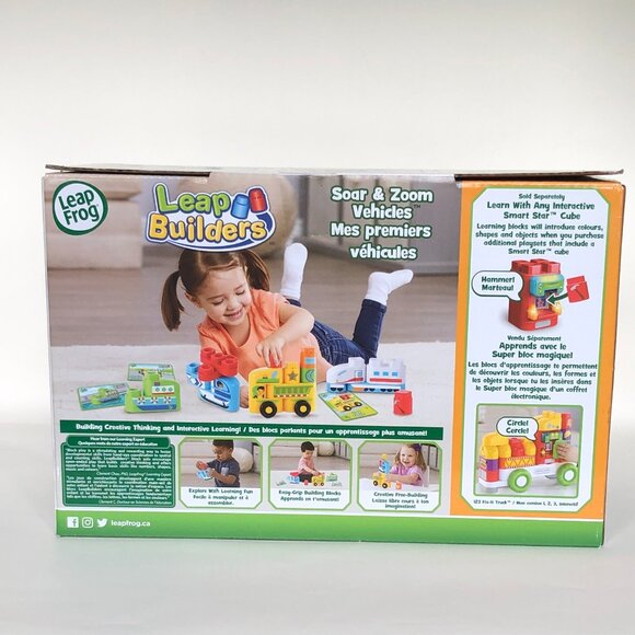 Leapfrog Leap Builders Blocks Soar and Zoom Vehicles For Age 2+ New in Box - Picture 14 of 16
